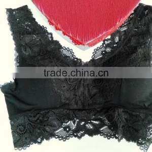 Sexy Lady Lace Crop Top Underwear Bra thumbnail-3