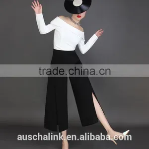 Personalized High Quality Girls Casual Loose Wide Leg Pants thumbnail-1