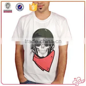 Promotion Latest Designs Men Tee Shirt Cartoon Printing Custom Logo thumbnail-1