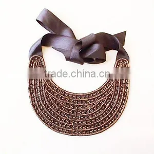 Beaded Collar Necklace thumbnail-1