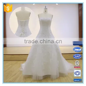 New Design Ladies Off-shoulder Slim Mermaid Tail Wedding Dress Full Dress thumbnail-1