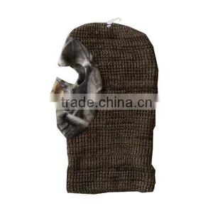 Sell Good Popular Acrylic Knitted Balaclava Mask Neck Warmer Hat Factory thumbnail-1