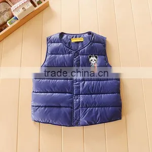 Wholesale High Quality Frozen Vests of Children Fur Vest for Kids Winter Vest for Babies thumbnail-4