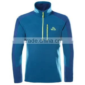 Wholesale Fleece Polo Shirt Men thumbnail-4