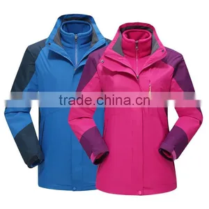 Blue Casual Sportswear Fasion Windproof Softshell Jacket thumbnail-1