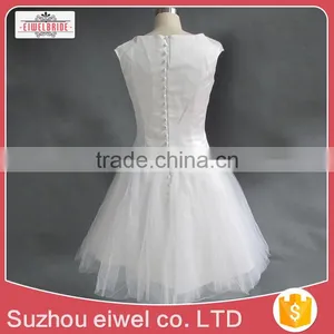 2017 China Custom Made Short Wedding Dress thumbnail-2