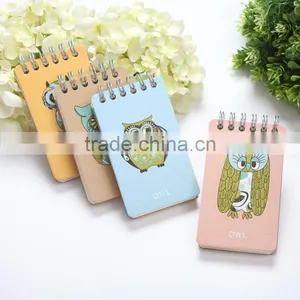 Cheap Card Board Memo Pad Customizable Wire-o Blank Notepad thumbnail-3