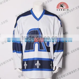 Design Your Own Cheap Team Custom Design Hockey Jersey With Sublimation Printing thumbnail-1