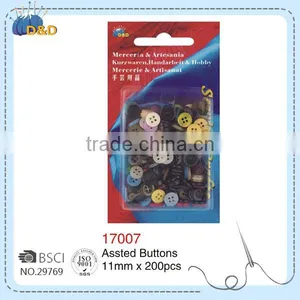 D&D Fancy Plastic Buttons Colorful Assorted Buttons thumbnail-1
