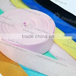 Customized Various PP Webbing Strap High Quality Elastic Webbing With Different Color thumbnail-2