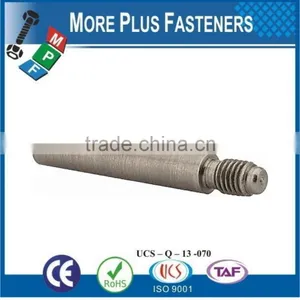 Made in Taiwan Metric Threaded End Steel Low Carbon Steel Plain Stoner Front Sight Taper Pin thumbnail-5