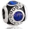 12 Colours Available European Style Beads of Birthstone Beads thumbnail-1