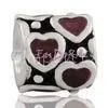 Enamel BeadsEuropean Style Beads With Thick Silver Plating Beads thumbnail-1