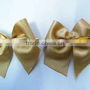 Modern Hot Sale Decoration Min Ribbon Bow With Pearl thumbnail-5