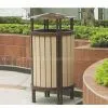 BH125-4 Wooden Dustbin thumbnail-1