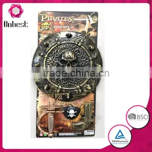 Factory Direct Sell Medieval Swords Plastic Toys Pirate Sword and Shield Set Toys thumbnail-3