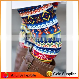 Colorful Seamless Jeans Leggings Ladies Footwear Custom Leggings Soft thumbnail-1