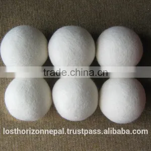 Pure Sheep Wool Eco Felted Laundry Dryer Ball/ Soft Hand Made Dryer Ball thumbnail-4