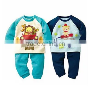 2016 Autumn & Winter 2pcs/set Pants Jacket Thicken Baby Clothing thumbnail-2