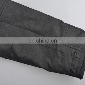 Stylish Mens Spring Thin Paded Hooded Waterproof Long Jean Jacket thumbnail-6