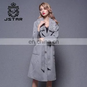 Mongolian Women Jackets And Blazers Double-Sided Cashmere Coat thumbnail-4