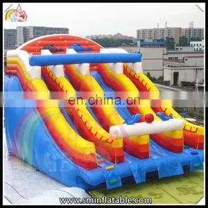 Hot Sale Jumbo Inflatable Water Slide,4 Lane Water Slide Park,commercial Inflatable Water Slides thumbnail-1