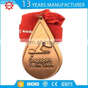 BSCI Factory Supply Cheap Custom Logo Running Award Sport Metal thumbnail-1