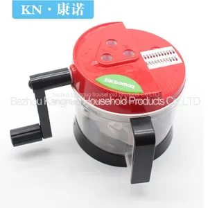 Grater and Plastic Egg Whisk Swift Chopper, Manual Smart Chopper Meat Grinder thumbnail-1