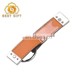High Quality Custom Deisgn Print Logo Zinc Alloy Leather Keychains thumbnail-5