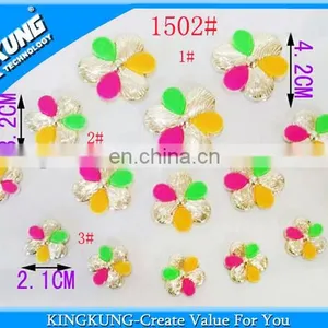 Colorful Bowknot of Ladies Pvc Shoe Flower thumbnail-4