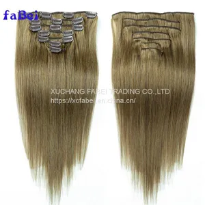 New Coming Finest Remy Hair Invisible Seamless Clip in Hair Extension Human Hair thumbnail-1