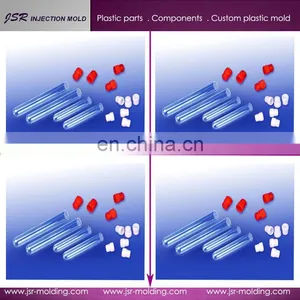 Made in China,Professionally Design and Custom Made PP Plastic Test Tube With Cork for Laboratory Test Tube thumbnail-1