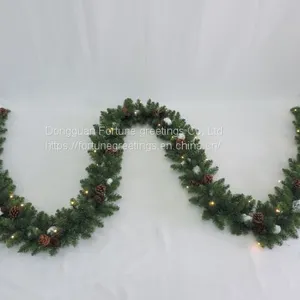 Artificial Christmas Garland thumbnail-1