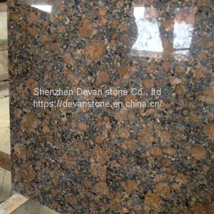 Baltic Brown Granite Polished Floor Tiles Kitchen Countertops thumbnail-3