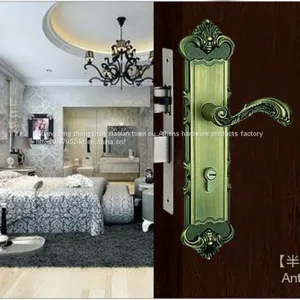 Guangdong Dart Lock Ivory Handle Lock Anti-theft Door Lock Door Door Room Door Lock Zinc Alloy Mute Lock thumbnail-3