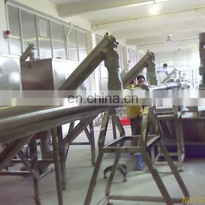 Factory Custom Vertical Bulk Hopper Vibrator Inclined Powder Screw Conveyor Loader Machine thumbnail-3