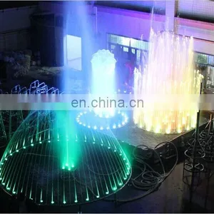 Beautiful Large Scale Popular Colorful LED Lights Mini Musical Ceramic Ball Magic Faucet Fountain thumbnail-1