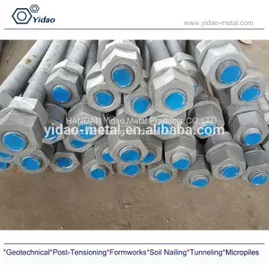 L Type Foundation Bolt ,Stress Bar ,smooth Bar,round Smooth With Rolled on Thread, thumbnail-5