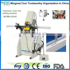 Upvc Window Production Line Factory Sale Automatic Water Slot Milling Machine SCX02 thumbnail-3