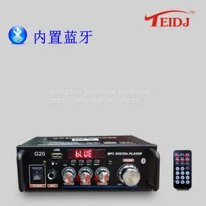 Car USB SD Digital MP3 Power Audio Amplifier Bluetooth Car Amplifier G20 Amplifier thumbnail-1