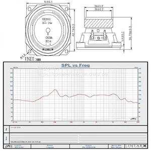 Good Sale 5'' Low Mid Multimedia Speaker 8ohm 16w Woofer Speaker Parts thumbnail-5