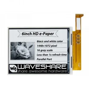1448 x 1072 High Definition, 6inch E-Ink Raw Display, Black/white, 16 Gray Scale, Without PCB thumbnail-3