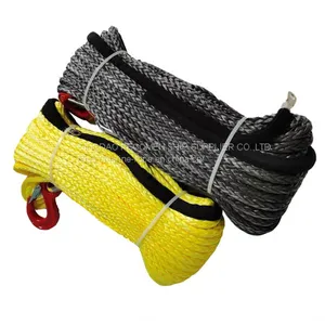 RECOMEN Supply Winch Synthetic Rope 12000 Lbs 17000Ibs 17500lbs Wireless 12v Electric Winch Synthetic Rope thumbnail-4