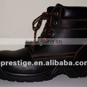 2012 PU Injected Leather Safety Boots thumbnail-1