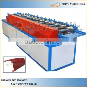 Steel Roll-up Shutter Door Roll Forming Machine/ High Quality Roll-up Door Slat Making Machine thumbnail-4