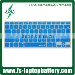 Shine Bule Keyboard Cover for Macbook Air 11 13/ Silicone Keyboard Cover Skin for Macbook Pro 13 thumbnail-5