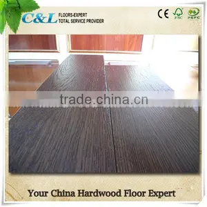 Wide Plank European Oak Engineered Flooring With Double Click thumbnail-1