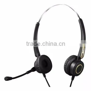 Unidirectional Microphone High Quality Call Center USB 3.5mm Rj9 Headset Quality Choice thumbnail-1