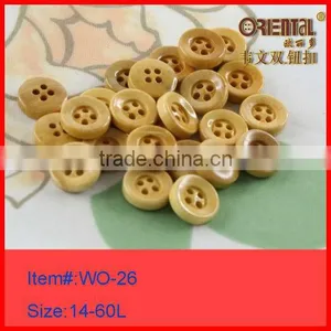 4holes Small Size Water Proof Wooden Button thumbnail-1