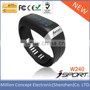 OLED Display Bracelet Bluetooth 4.0 Activity Tracker thumbnail-1